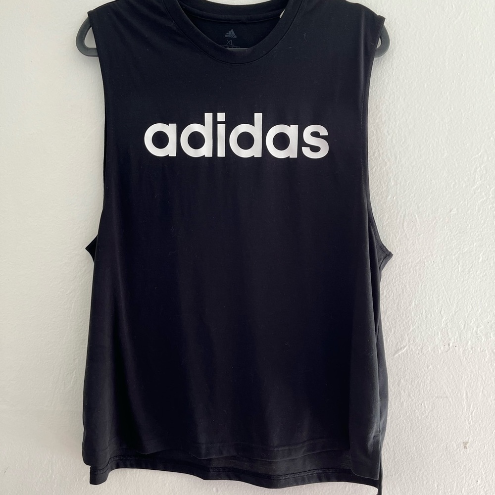 Black Adidas Workout Tank